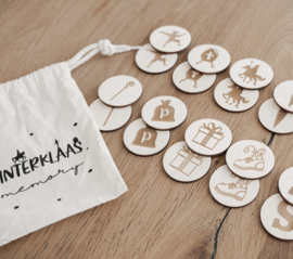 Houten memory - Sinterklaas