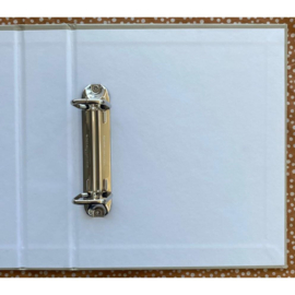 Bewaarbundel (map) -  Geboortekaartjes beige