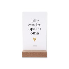 Wensdoosje - Jullie worden opa en oma