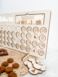 Sinterklaas/Kerstmis 3D aftelkalender