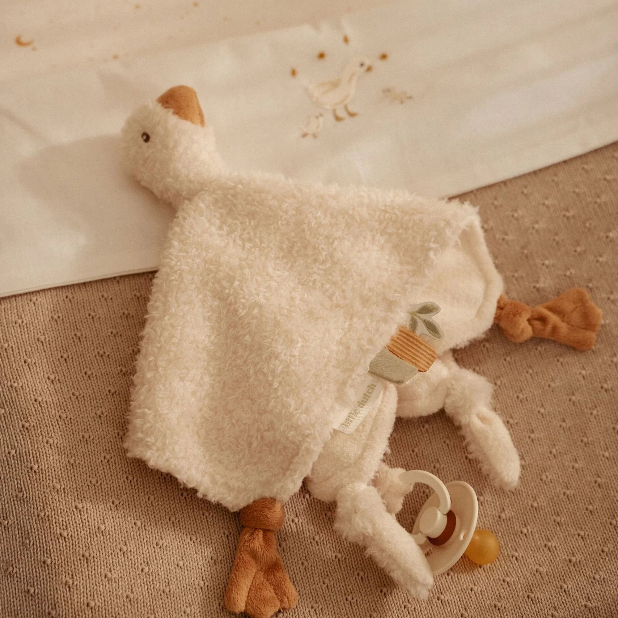 Little dutch - Knuffeldoekje - Wit - Little Goose