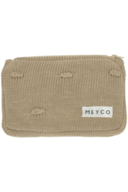 Billendoekjes etui - knots taupe