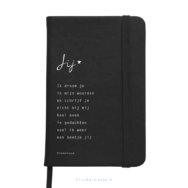 Notebook 'Ik schrijf je dichtbij...