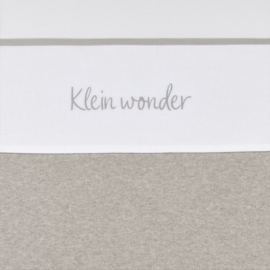 Ledikantlaken Meyco - Klein wonder - Grijs