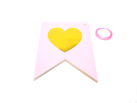 Babyshower roze-goud