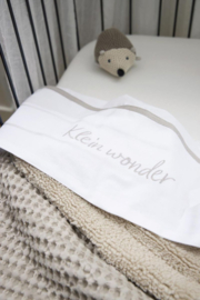 Ledikantlaken Meyco - Klein wonder - Grijs