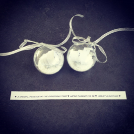 Christmas message - A special message in te christmas tree