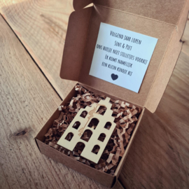 Sinterklaas huisje - Grachtenpand piet