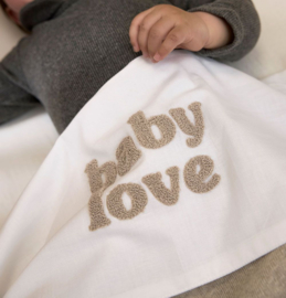 Wieglaken Meyco - Baby love - Sand melange