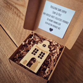 Sinterklaas huisje - Grachtenpand sint