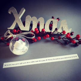 Christmas message - Santa says your gift will be a little late this year - grandparents