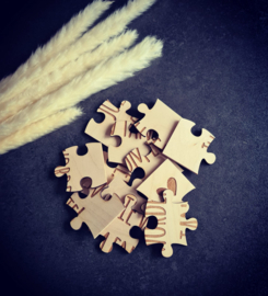 Houten puzzel - Wij krijgen een baby