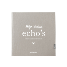 Mijn echo's invulboekje - linnen taupe