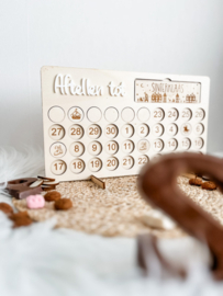 Sinterklaas/Kerstmis 3D aftelkalender