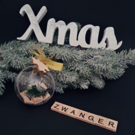 Christmas puzzle ball - Zwanger
