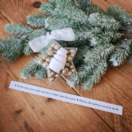 Christmas star - Santa says your gift will be a little late this year - aunt