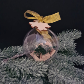 Christmas puzzle ball - Grandparents