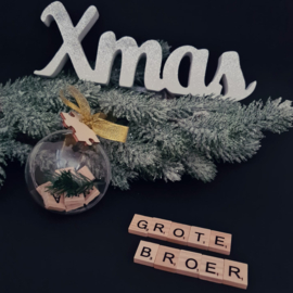 Christmas puzzle ball - Grote broer