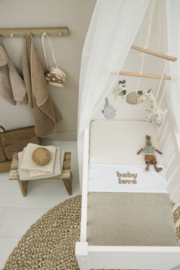 Ledikantlaken Meyco - Baby love - Sand melange