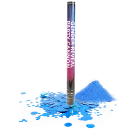 Gender Reveal Party Cannon XXL - Holi Powder + Confetti - Blue