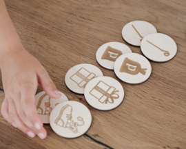 Houten memory - Sinterklaas