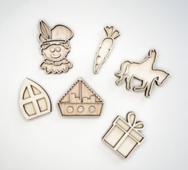 Stempels/vul tray - Sinterklaas