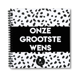 Invulboek - Onze grootste wens