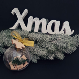 Christmas puzzle ball - Grandparents