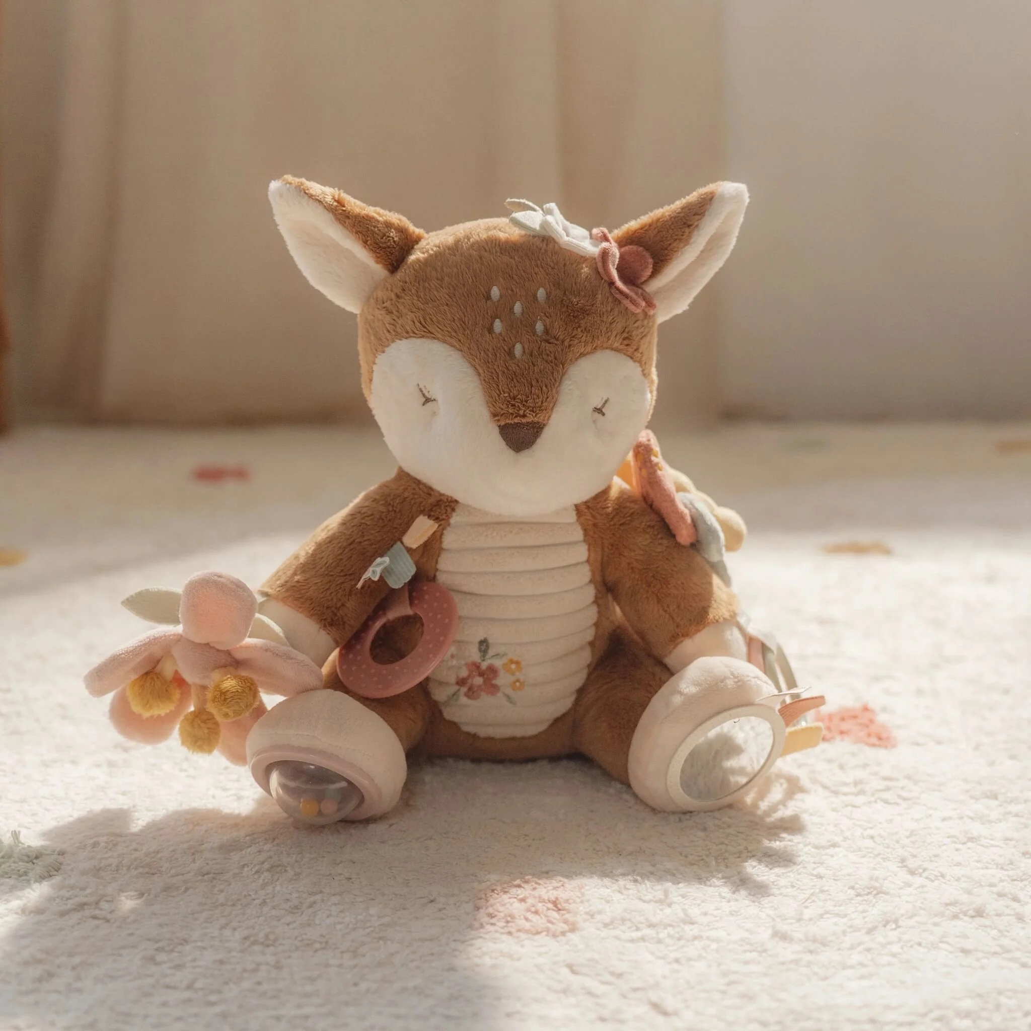 Little dutch - Activiteitenknuffel Hert - Roze - Fairy Garden