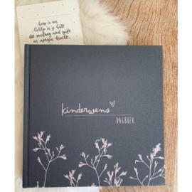 Kinderwens boek - IVF dagboek - linnen cover