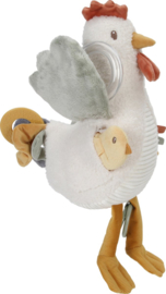 Activiteitenknuffel kip 25cm - Little Farm - Little dutch