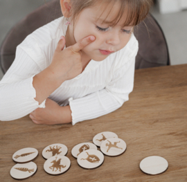 Houten memory - Sinterklaas
