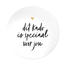 Sticker - Dit kado is speciaal voor jou