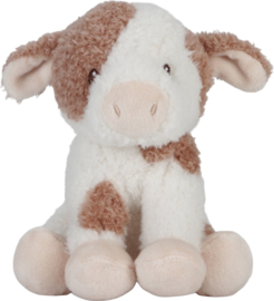 Knuffel Koe 17cm - Little farm -  Little dutch