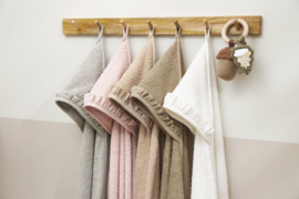 Badcape Meyco - Ruffle taupe