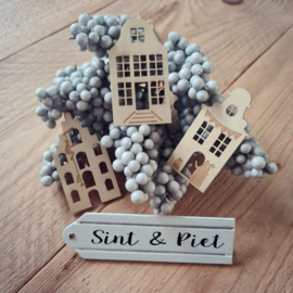 Sinterklaas huisje - Grachtenpand sint