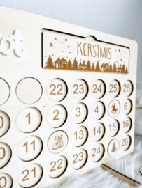 Sinterklaas/Kerstmis 3D aftelkalender