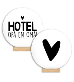 Wenscirkel - Hotel opa en oma / ♥