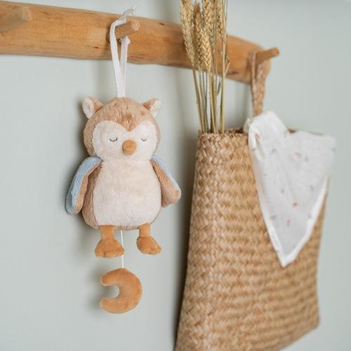 Little dutch - Muziekdoosje - uil blauw - Forest Friends