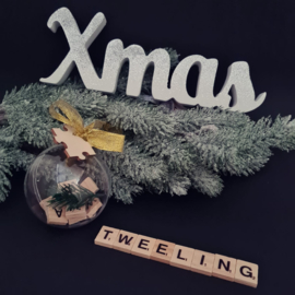 Christmas puzzle ball - Tweeling