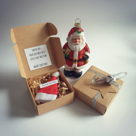 Santa baby - Santa says your gift will be a little late this year - Aunt