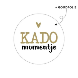 Cadeausticker - KADO momentje