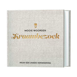 Invulboek - Mooie woorden, kraambezoek