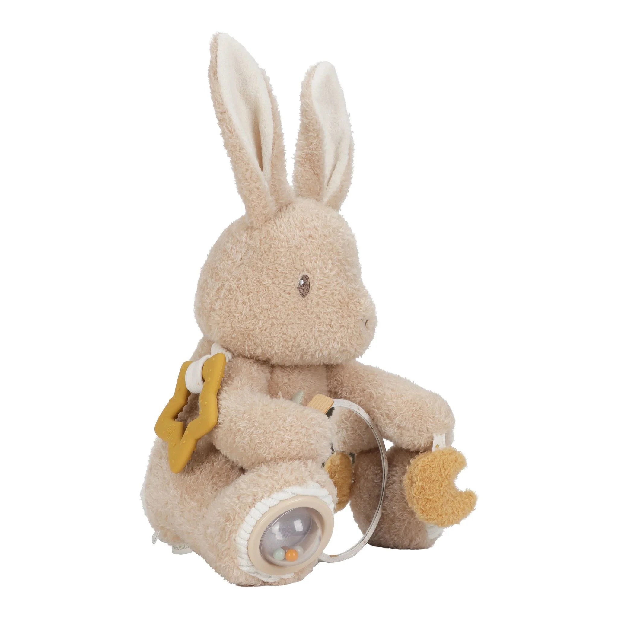 Little dutch - Activiteitenknuffel Konijn - Zand - Baby Bunny