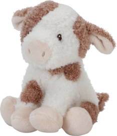 Knuffel Koe 17cm - Little farm -  Little dutch