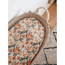 Matrashoes mozes verschoonmand/kinderwagen - Boho flowers