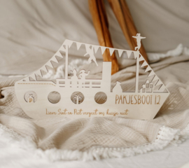 Pakjesboot hout