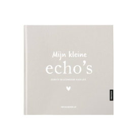 Mijn echo's invulboekje - linnen zand