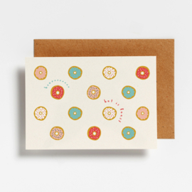 POSTCARD - DONUTS - 5 STUKS