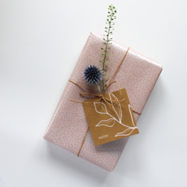 GIFT LABEL - C1 - SUCCES  - 10 stuks